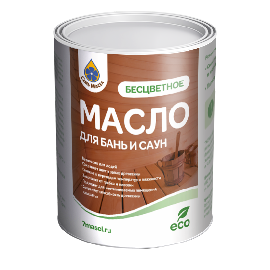 Масло для бань и саун. Бесцветное 0,2 л